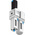 Festo G 1/2 FRL, Manual Drain, 40μm Filtration Size - With Pressure Gauge