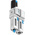 Festo G 1/4 FRL, Manual Drain, 40μm Filtration Size - With Pressure Gauge
