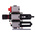 Norgren G 1/2 FRL, Automatic Drain, 40μm Filtration Size - With Pressure Gauge