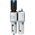 Festo G 1/2 FRL, Manual Drain, 40μm Filtration Size - With Pressure Gauge