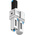 Festo G 1/2 FRL, Manual Drain, 40μm Filtration Size - With Pressure Gauge