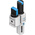 Festo G 1/2 FRL, Automatic Drain, 40μm Filtration Size - With Pressure Gauge