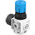 Festo M5 Pneumatic Regulator - 0.5bar to 7bar, 10bar max. input, 8086628