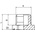 RS PRO G 1/8 Male Nickel Plated Brass Plug Fitting