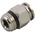 RS PRO Push-in Fitting, Uni 1/2 Male to Push In 8 mm, Threaded-to-Tube Connection Style
