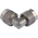 RS PRO 1130 Series Elbow Tube-toTube Adaptor, Push In 8 mm to Push In 8 mm, Tube-to-Tube Connection Style