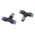 RS PRO Tee Threaded Adaptor, Push In 4 mm to Push In 4 mm, Threaded-to-Tube Connection Style