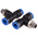 RS PRO Tee Threaded Adaptor, Push In 8 mm to Push In 8 mm, Threaded-to-Tube Connection Style