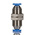 RS PRO Bulkhead Tube-to-Tube Adaptor, Push In 4 mm to Push In 4 mm, Tube-to-Tube Connection Style