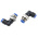 RS PRO Bulkhead Tube-to-Tube Adaptor, Push In 8 mm to Push In 8 mm, Tube-to-Tube Connection Style