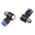 RS PRO Elbow Threaded Adaptor, R 1/8 Male to Push In 6 mm, Threaded-to-Tube Connection Style