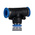 RS PRO Tee Tube-to-Tube Adaptor Push In 4 mm, Push In 4 mm to Push In 4 mm, Tube-to-Tube Connection Style