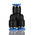 RS PRO Y Tube-to-Tube Adaptor, Push In 8 mm to Push In 8 mm, Tube-to-Tube Connection Style