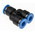 RS PRO Y Tube-to-Tube Adaptor, Push In 6 mm to Push In 6 mm, Tube-to-Tube Connection Style