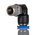 RS PRO Elbow Threaded Adaptor, R 1/4 Male to Push In 8 mm, Threaded-to-Tube Connection Style