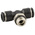 RS PRO Push-in Fitting, Push In 8 mm to Push In 8 mm, Threaded-to-Tube Connection Style