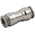 RS PRO Push-in Fitting, Push In 6 mm to Push In 6 mm, Tube-to-Tube Connection Style