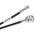 Huber+Suhner Male RP-SMA to Male TNC Coaxial Cable, 3m, Terminated