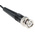 Radiall Male BNC to Male SMB Coaxial Cable, 1m, RG174 Coaxial, Terminated