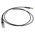 Radiall Male BNC to Male SMB Coaxial Cable, 1m, RG174 Coaxial, Terminated