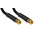 RS PRO Male SMA to Male SMA Coaxial Cable, 500mm, RG233 Coaxial, Terminated