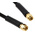 RS PRO Male SMA to Male SMA Coaxial Cable, 1.5m, RG233 Coaxial, Terminated
