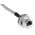 RS PRO Cat5e Male RJ45 to Female RJ45 Ethernet Cable, STP, Grey, 200mm