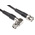 TE Connectivity Male BNC to Male BNC Coaxial Cable, 1.5m, RG58 Coaxial, Terminated