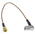 TE Connectivity Male SMA to Male SMA Coaxial Cable, 250mm, RG316 Coaxial, Terminated
