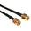 RS PRO Male SMA to Male SMA Coaxial Cable, 520mm, RG174/U Coaxial, Terminated