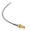 RS PRO Female SMA to Female U.FL Coaxial Cable, 100mm, RF Coaxial, Terminated