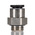 Legris LF3000 Series Straight Threaded Adaptor, G 1/8 Male to Push In 6 mm, Threaded-to-Tube Connection Style