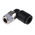 Legris LF3000 Series Elbow Threaded Adaptor, R 1/8 Male to Push In 6 mm, Threaded-to-Tube Connection Style