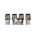 Legris LF3000 Series Straight Threaded Adaptor, R 1/8 Male to Push In 6 mm, Threaded-to-Tube Connection Style