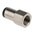 Legris LF3000 Series Straight Threaded Adaptor, G 1/8 Female to Push In 6 mm, Threaded-to-Tube Connection Style