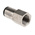 Legris LF3000 Series Straight Threaded Adaptor, G 1/4 Female to Push In 8 mm, Threaded-to-Tube Connection Style