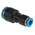 Festo QS Series Reducer Nipple, Push In 10 mm to Push In 6 mm, Tube-to-Tube Connection Style, 130607