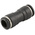 RS PRO Push-in Fitting, Push In 6 mm to Push In 6 mm, Tube-to-Tube Connection Style
