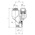 RS PRO Push-in Fitting, Push In 4 mm to Push In 4 mm, Tube-to-Tube Connection Style