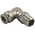 RS PRO Push-in Fitting, R 1/4 Male to Push In 8 mm, Threaded-to-Tube Connection Style