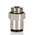 Legris LF3000 Series Straight Threaded Adaptor, G 1/4 Male to Push In 8 mm, Threaded-to-Tube Connection Style