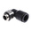 Legris LF3000 Series Elbow Threaded Adaptor, G 1/4 Male to Push In 10 mm, Threaded-to-Tube Connection Style