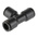 Legris LF3000 Series Tee Tube-to-Tube Adaptor Push In 10 mm, Push In 10 mm to Push In 10 mm, Tube-to-Tube Connection