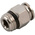 RS PRO Push-in Fitting, Uni 1/4 Male to Push In 6 mm, Threaded-to-Tube Connection Style