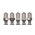 SMC M Series Straight Threaded Adaptor, M5 Male to Push In 4 mm, Threaded-to-Tube Connection Style