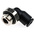 Legris LF3000 Series Elbow Threaded Adaptor, G 1/8 Male to Push In 4 mm, Threaded-to-Tube Connection Style