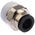Legris LF3000 Series Straight Threaded Adaptor, R 3/8 Male to Push In 8 mm, Threaded-to-Tube Connection Style