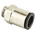 Legris LF3000 Series Straight Threaded Adaptor, G 1/4 Male to Push In 12 mm, Threaded-to-Tube Connection Style