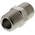 Legris LF3000 Series Straight Threaded Adaptor, R 1/4 Male to R 1/4 Male, Threaded Connection Style