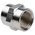 Legris LF3000 Series Straight Threaded Adaptor, G 1/2 Female to G 1/2 Female, Threaded Connection Style